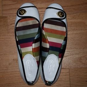 Coach ballet flats